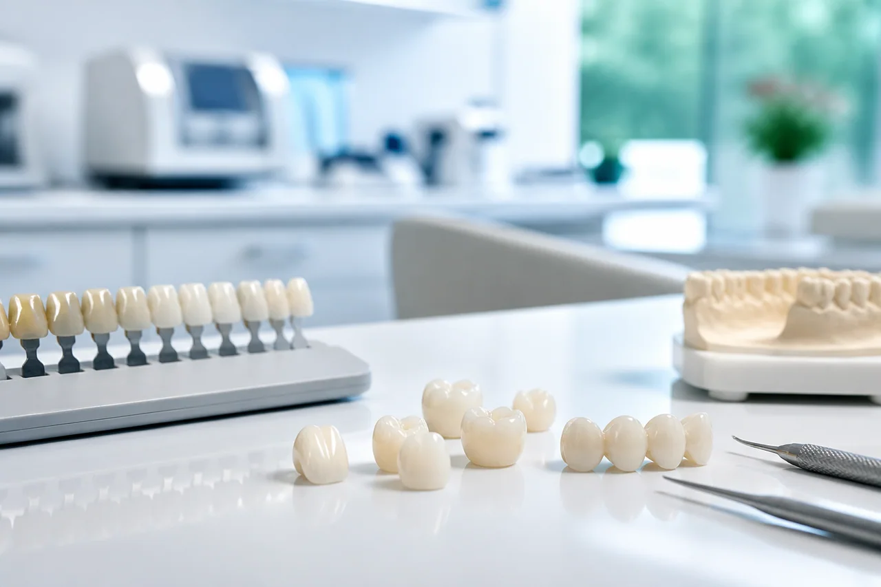 Corone in zirconia